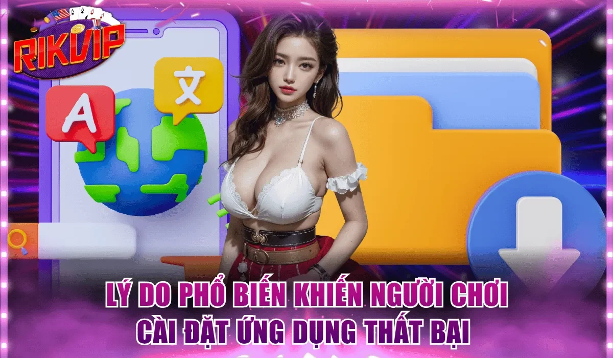 Lý do phổ biến khiến người chơi cài đặt ứng dụng thất bại 